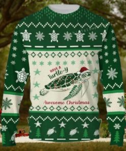 Have A Turtle y Awesome Christmas Ugly Sweater Party