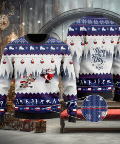 Have An Ice Day Santa Claus And Reindeer, Christmas Ugly Sweater, Christmas Gift, Gift Christmas 2024
