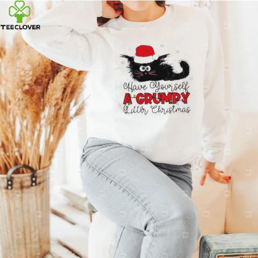 Have Yourself A Grumpy Litter Christmas Funny Christmas Cat Shirt