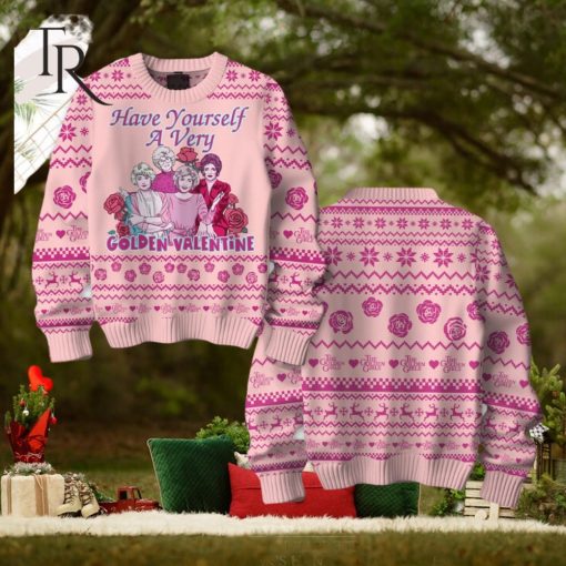 Have Yourself A Very Golden The Golden Girls Valentine Sweater
