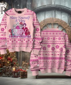 Have Yourself A Very Golden The Golden Girls Valentine Sweater