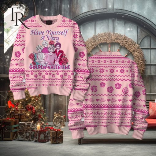 Have Yourself A Very Golden The Golden Girls Valentine Sweater