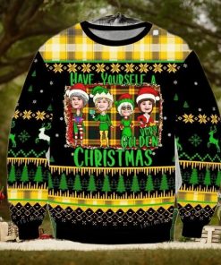 Have Yourself A Very Golden Xmas Ugly Sweater Party