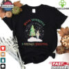 Official Christmas Tree Lights Santa Hat ELF Crow Xmas Tree Ugly Sweater Merry Christmas 2024 T Shirt