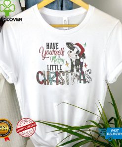 Have Yourself Merry Little Christmas Cow Santa Shirt