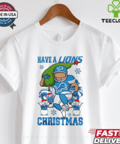Have a lions christmas shirt