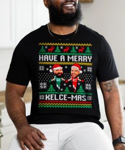 Have a merry Travis Kelce Ugly Christmas shirt