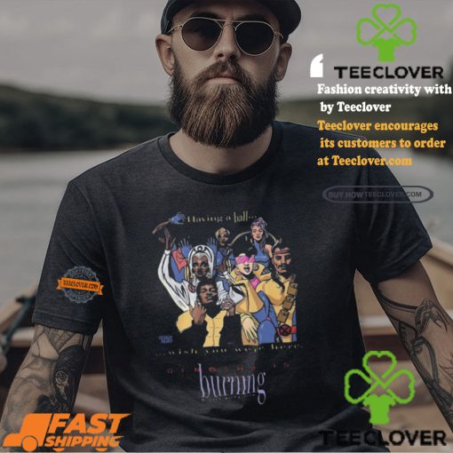 Having A Ball Wish You Were Here Genosha Is Burning Shirt