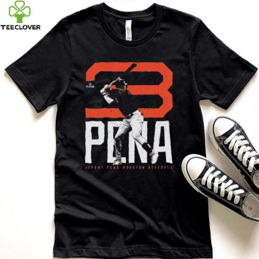 Jeremy Pena Houston Astros Bold Number 2022 Shirt