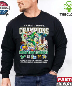Hawaii Bowl Champions Bulls beat Spartans 41 39 mascot shirt