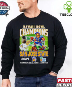 Hawaii Bowl Champions San Jose State 2024 mascot Best Selling shirt