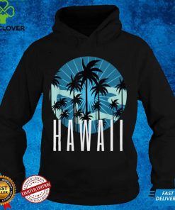 Hawaii Hawaiian Island Vacation Palm Trees Beach Gif T Shirt