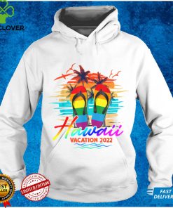 Hawaii Hawaiian Vacation 2022 Flip Flop LGBT Summer Holiday T Shirt