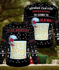Hawaii Maze Game 3D All Over Print Print Ugly Christmas Sweater Perfect Holiday Gift