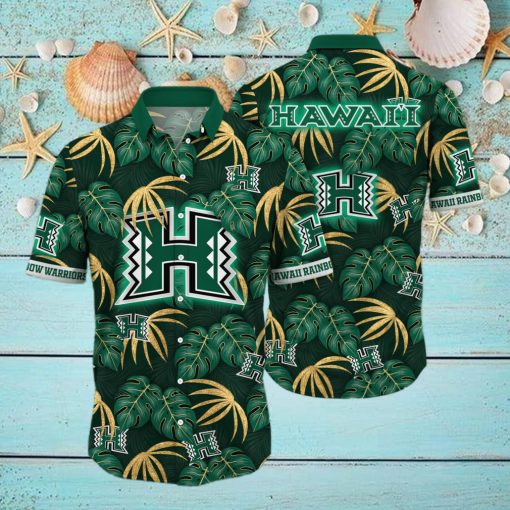 Hawaii Rainbow Warriors NCAA Hawaiian Shirt Recreation Aloha Shirt