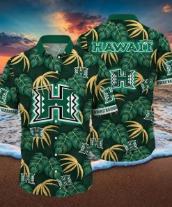 Hawaii Rainbow Warriors NCAA Hawaiian Shirt Recreation Aloha Shirt