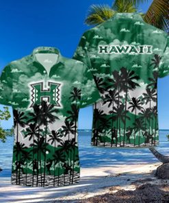 Hawaii Rainbow Warriors Palms Tree Hawaiian Shirt