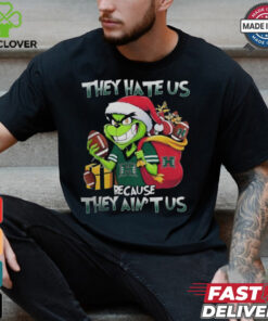 Hawai'i Rainbow Warriors X Grinch They Hate Us Because They Ain’t Us Christmas Shirt