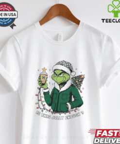 Hawai'i Rainbow Warriors x Santa Grinch Is This Jolly Enough Merry Christmas Shirt