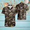 Oakland Golden Grizzlies 3D Hawaiian Shirt Flame Ball NCAA Summer Beach For Fans Gift