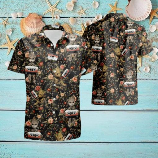 Hawaii Shirt Groot Gt Vintage Summer Hawaiian Shirt