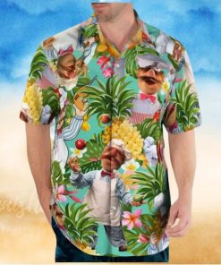 Hawaii Summer Chef Shirt Hawaiian Beach Flowers Shirt