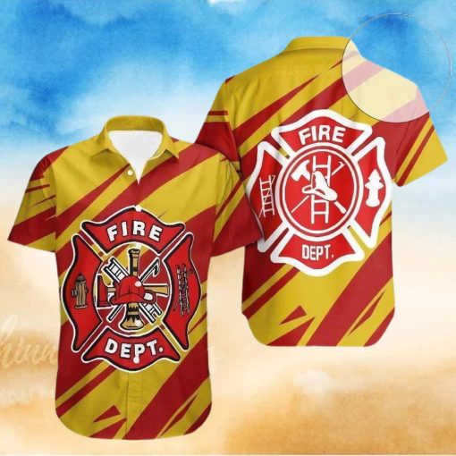 Hawaiian Aloha Firefighter Shirt