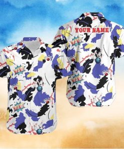 Hawaiian Aloha Shirts Bowling Funky Custom Name hawaiian shirt