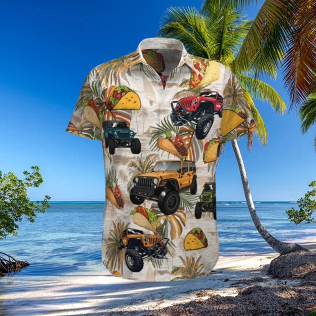 Hawaiian Aloha Shirts Jeep And Taco Colorful Hawaiian Aloha Shirts Jeep And Taco Colorful