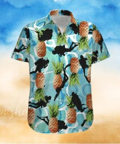 Hawaiian Aloha Shirts Scuba Diving Pineapple hawaiian shirt