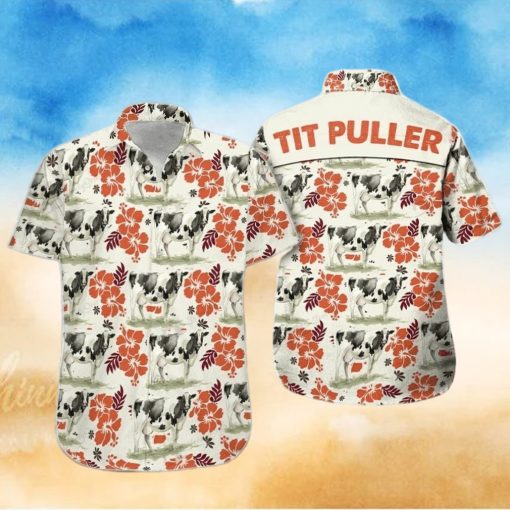 Hawaiian Aloha Shirts Tit Puller Hibiscus hawaiian shirt