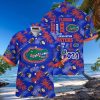 Hawaiian Shirt Tropical Floral Pattern Florida Gators Gift