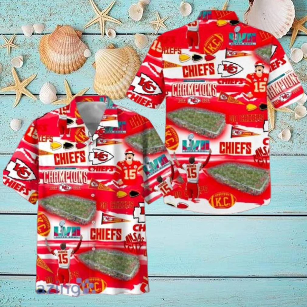 Hawaiian Shirt For Kansas City Chiefs Champions NFL Fans Hawaiian Shirt For Kansas City Chiefs Champions NFL Fans