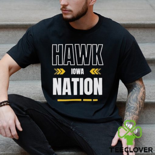 Hawk Iowa nation shirt