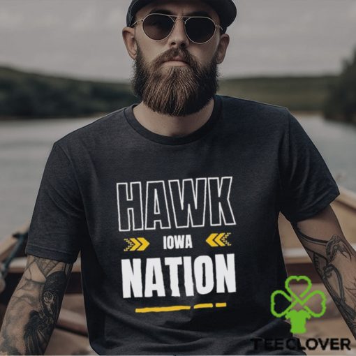 Hawk Iowa nation shirt