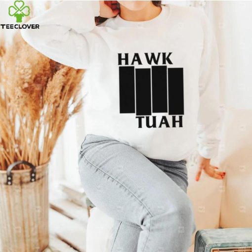 Hawk Tuah Black Flag Shirt