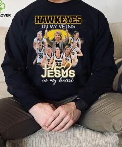 Hawkeyes In My Veins Jesus In My Heart T Shirt 1 Hawkeyes In My Veins Jesus In My Heart T Shirt