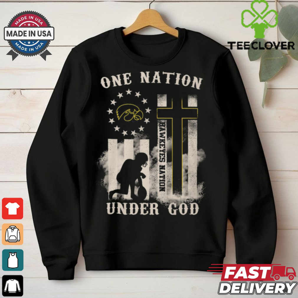 Hawkeyes Nation Under God Shirt Hawkeyes Nation Under God Shirt