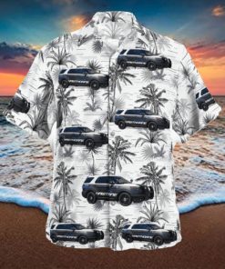 Hawthorne Police Ford Police Interceptor Utility Hawthorne California Hawaiian Shirt