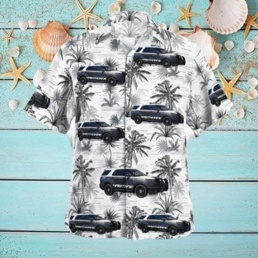 Hawthorne Police Ford Police Interceptor Utility Hawthorne California Hawaiian Shirt