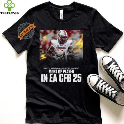 Hayes Fawcett South Carolina WR NYCK Harbor Most Op Players In Ea CFB 25 Shirt