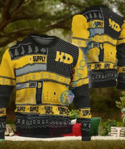 Hd Supply Logo New Ugly Xmas Sweater Gift For Fans