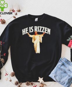 He Is Rizzen Christian Funny Religious Faith Cross Jesus T shirt