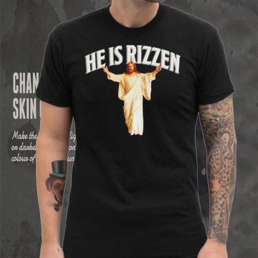 He Is Rizzen Christian Funny Religious Faith Cross Jesus T shirt