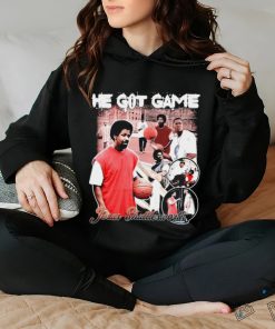 He got game Jesus Shuttlesworth retro movie shirt