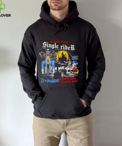 He rides alone single rider shirt