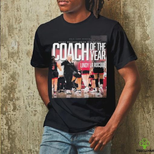 Head Coach Lindy La Rocque Is The Kathy Delaney Smith Mid Major Coach Of The Year Award Shirt