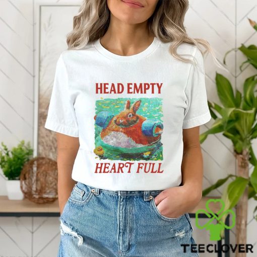 Head Empty Heart Full Bunny T Shirt