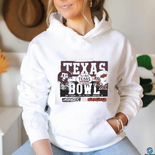 Head to head 2023 Texas bowl college Football bowl games Texas a&m vs Oklahoma state shirt