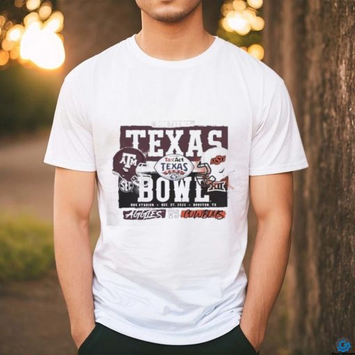 Head to head 2023 Texas bowl college Football bowl games Texas a&m vs Oklahoma state shirt